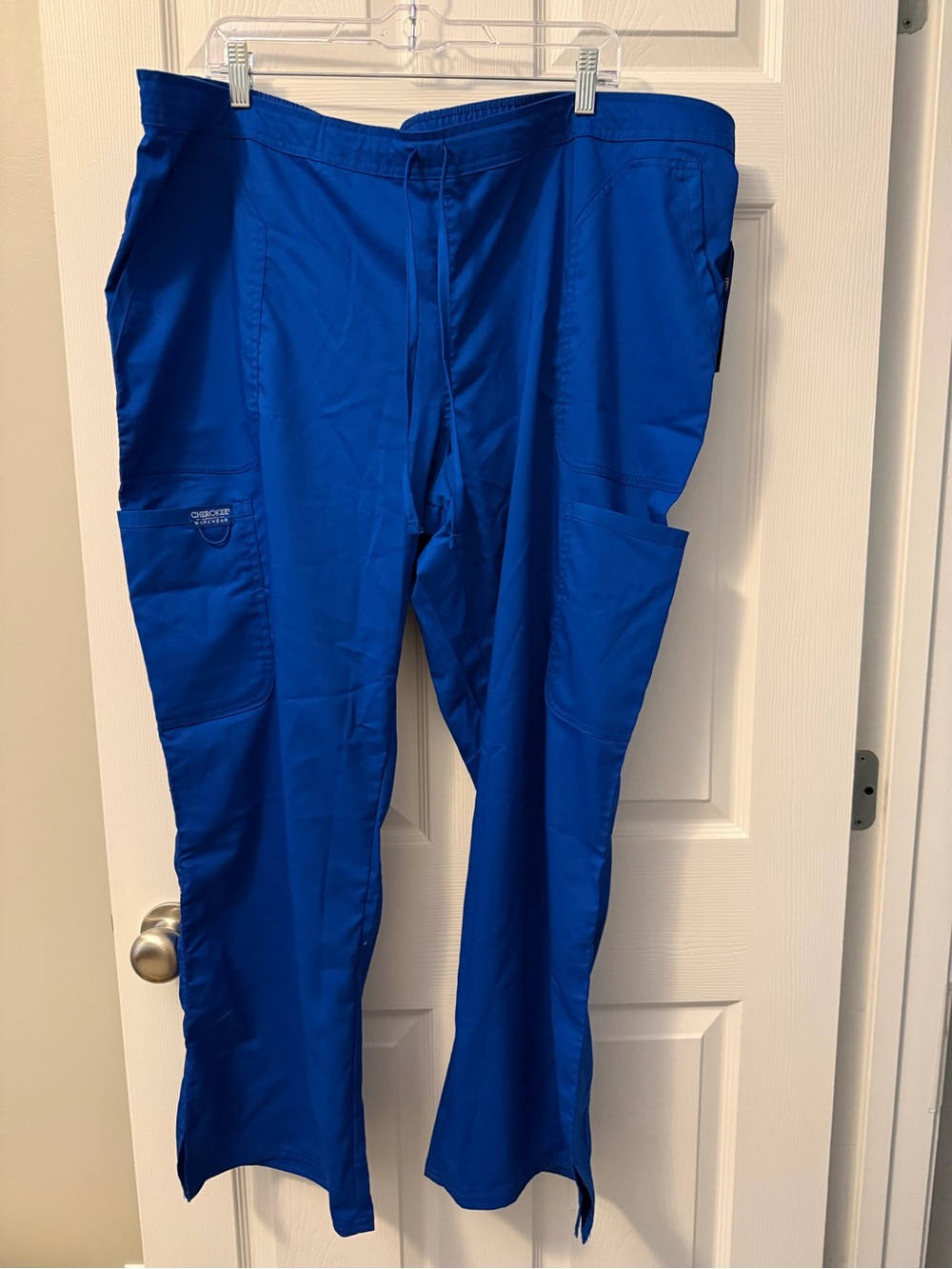 Womens Medical Scrub Pants - Royal Blue